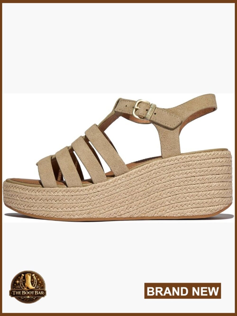 Wedge Fisherman Sandals with Arch Support CushX Platform